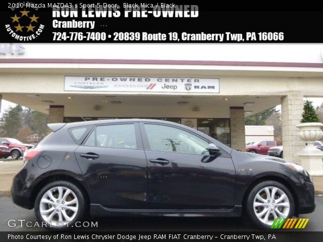 2010 Mazda MAZDA3 s Sport 5 Door in Black Mica