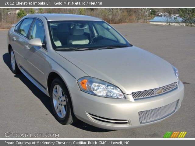 2012 Chevrolet Impala LT in Gold Mist Metallic