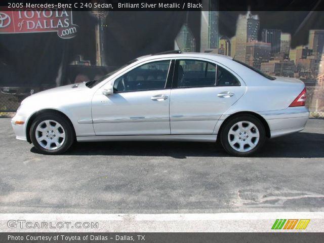 2005 Mercedes-Benz C 240 Sedan in Brilliant Silver Metallic