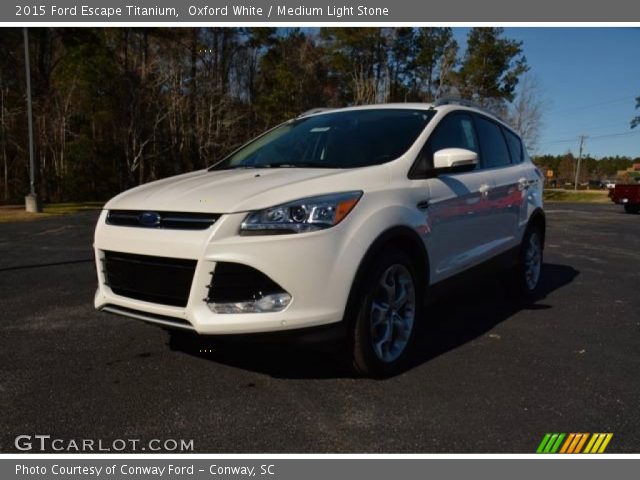 2015 Ford Escape Titanium in Oxford White