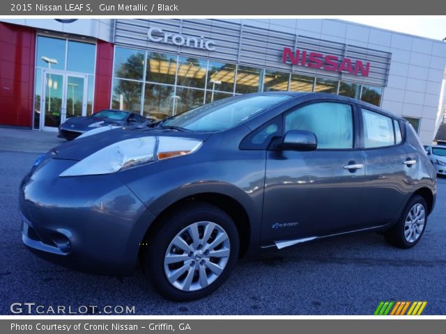 2015 Nissan LEAF S in Gun Metallic