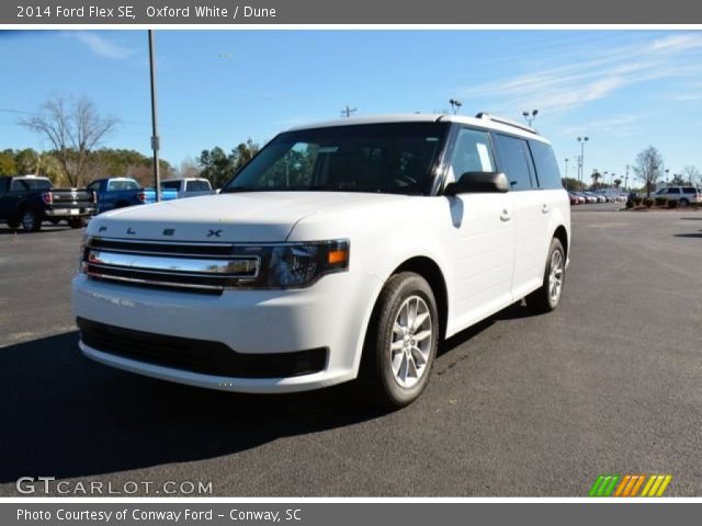 2014 Ford Flex SE in Oxford White