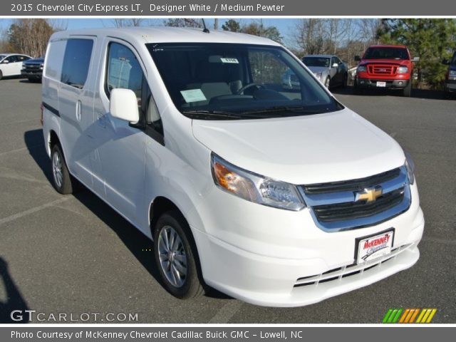2015 Chevrolet City Express LT in Designer White