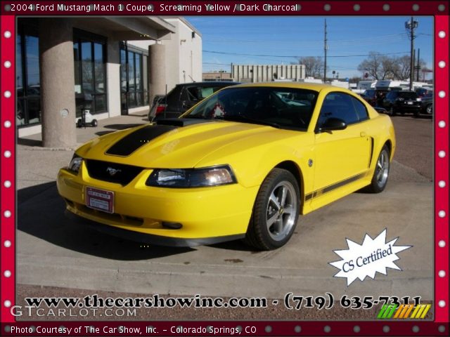 2004 Ford Mustang Mach 1 Coupe in Screaming Yellow
