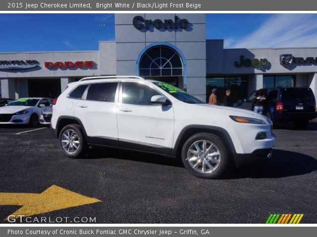 2015 Jeep Cherokee Limited in Bright White