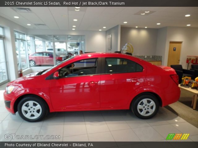 2015 Chevrolet Sonic LS Sedan in Red Hot