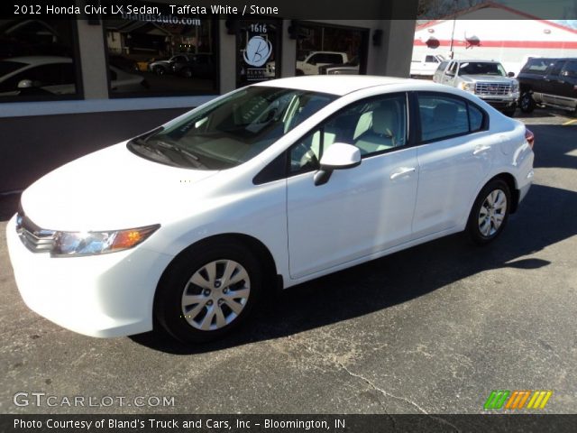 2012 Honda Civic LX Sedan in Taffeta White