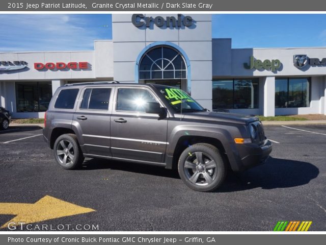 2015 Jeep Patriot Latitude in Granite Crystal Metallic