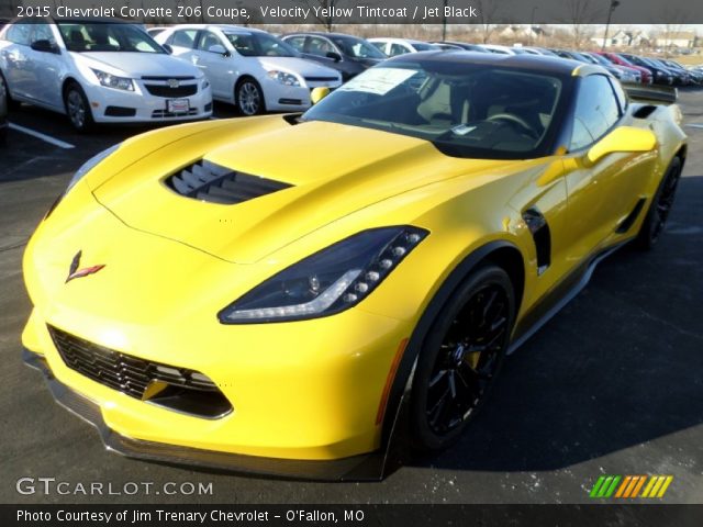 2015 Chevrolet Corvette Z06 Coupe in Velocity Yellow Tintcoat