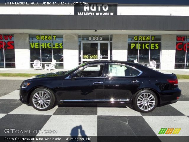 2014 Lexus LS 460 in Obsidian Black