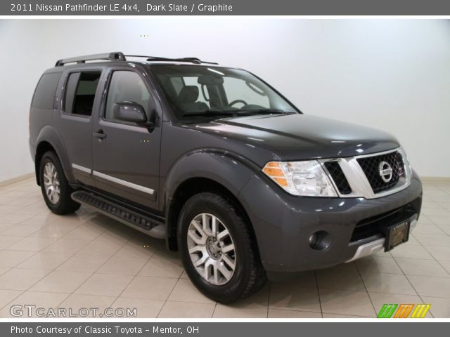 2011 Nissan Pathfinder LE 4x4 in Dark Slate