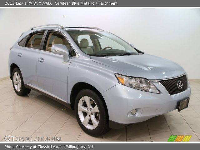 2012 Lexus RX 350 AWD in Cerulean Blue Metallic