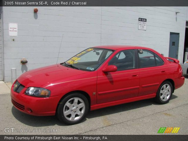 2005 Nissan Sentra SE-R in Code Red