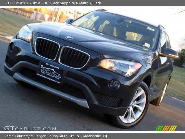 2013 BMW X1 xDrive 28i in Black Sapphire Metallic