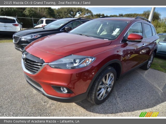 2015 Mazda CX-9 Grand Touring in Zeal Red Mica