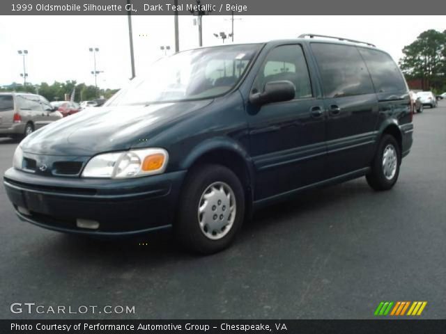 1999 Oldsmobile Silhouette GL in Dark Teal Metallic