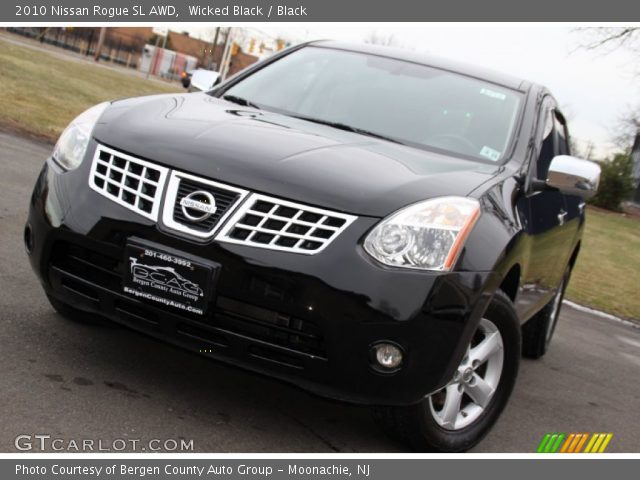 2010 Nissan Rogue SL AWD in Wicked Black