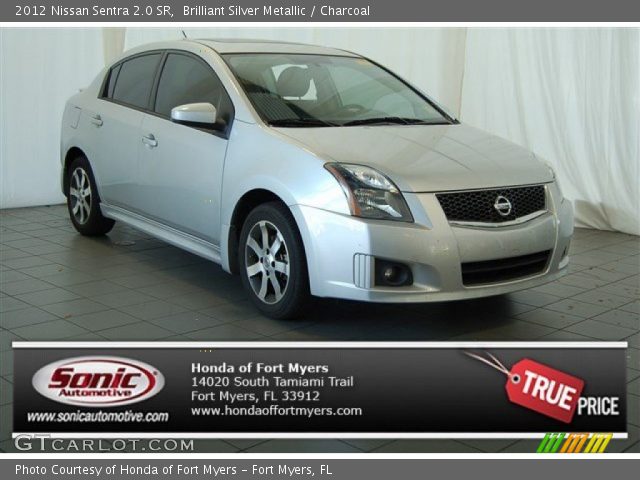 2012 Nissan Sentra 2.0 SR in Brilliant Silver Metallic