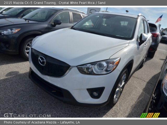 2015 Mazda CX-5 Grand Touring in Crystal White Pearl Mica