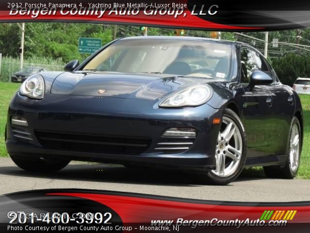 2012 Porsche Panamera 4 in Yachting Blue Metallic