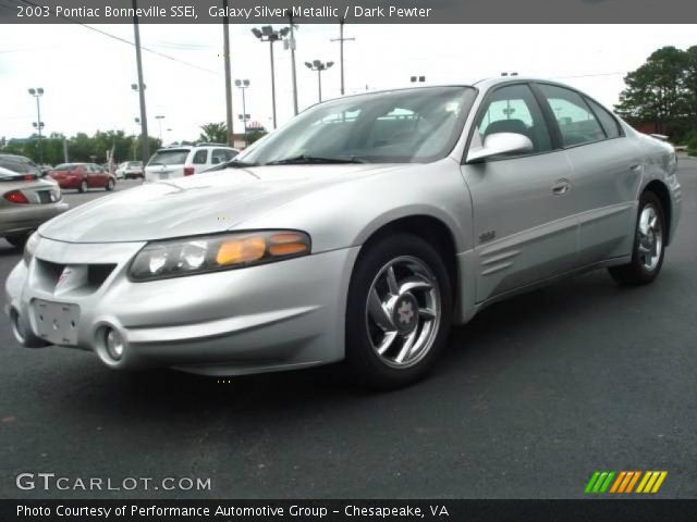 2003 Pontiac Bonneville SSEi in Galaxy Silver Metallic