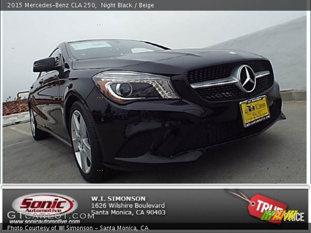 2015 Mercedes-Benz CLA 250 in Night Black