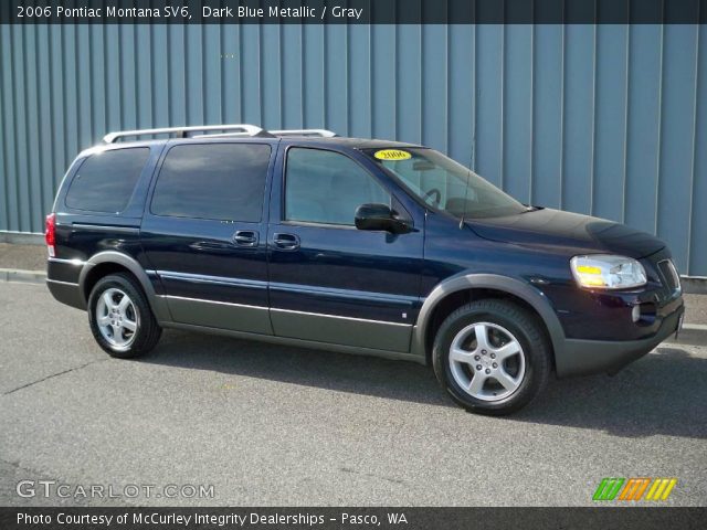 2006 Pontiac Montana SV6 in Dark Blue Metallic