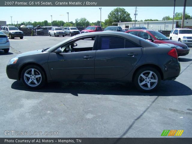 2007 Pontiac G6 V6 Sedan in Granite Metallic