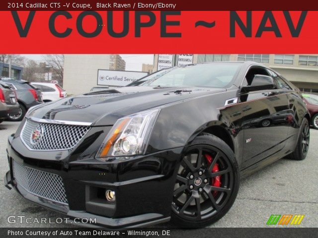 2014 Cadillac CTS -V Coupe in Black Raven