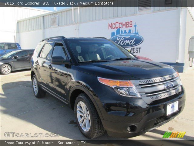 2015 Ford Explorer FWD in Tuxedo Black