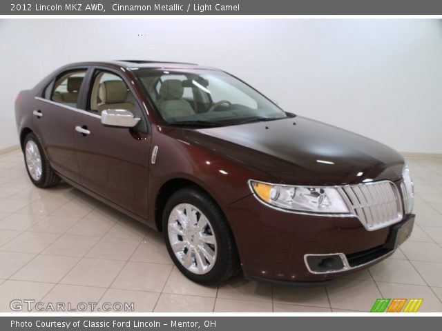 2012 Lincoln MKZ AWD in Cinnamon Metallic