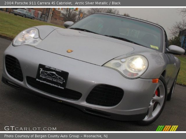 2004 Porsche 911 Carrera 4S Cabriolet in Arctic Silver Metallic
