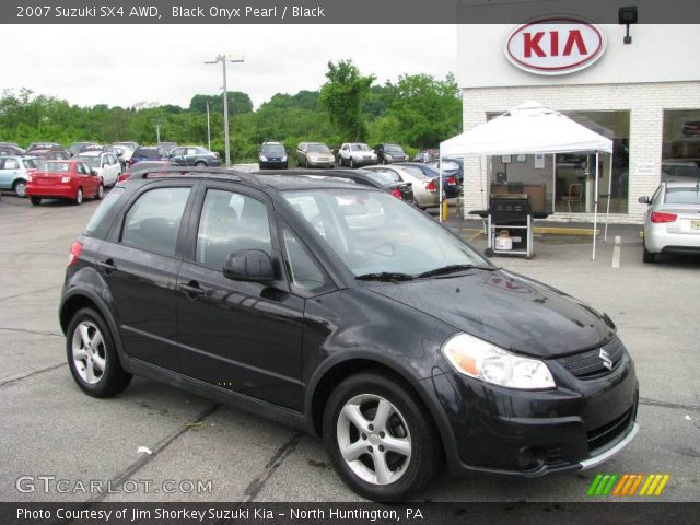 2007 Suzuki SX4 AWD in Black Onyx Pearl