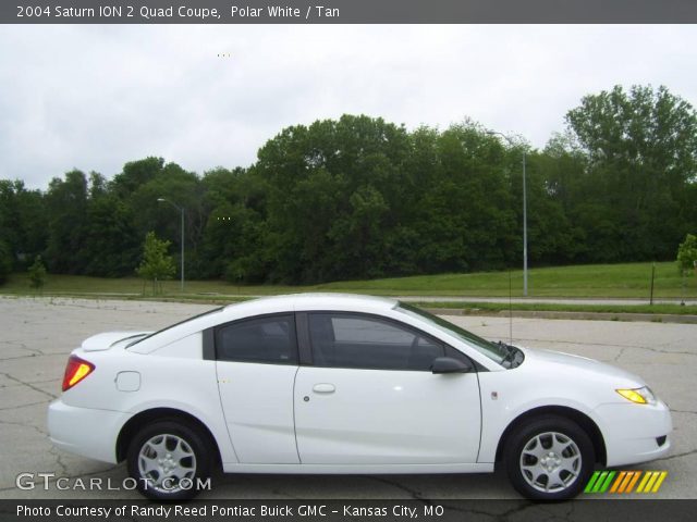 2004 Saturn ION 2 Quad Coupe in Polar White
