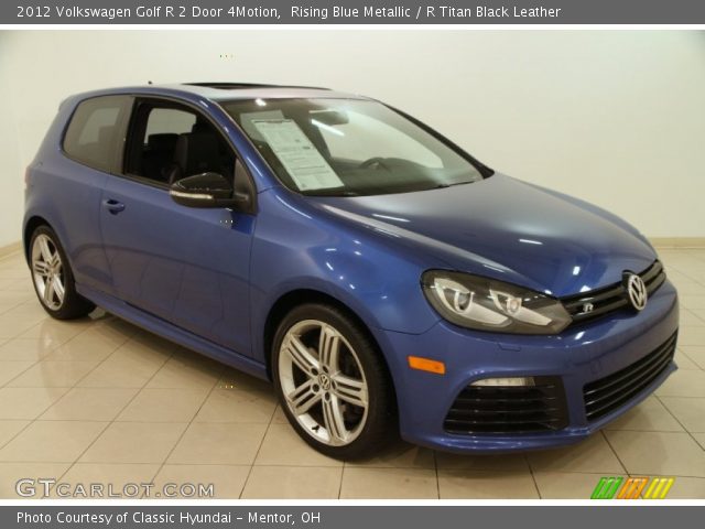 2012 Volkswagen Golf R 2 Door 4Motion in Rising Blue Metallic