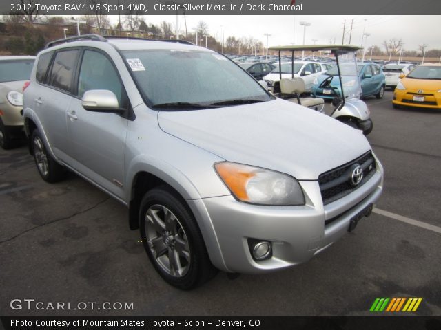 2012 Toyota RAV4 V6 Sport 4WD in Classic Silver Metallic