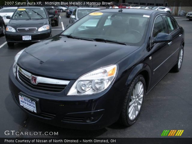 2007 Saturn Aura XR in Midnight Blue Metallic