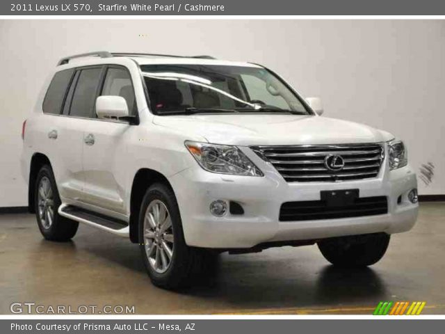 2011 Lexus LX 570 in Starfire White Pearl