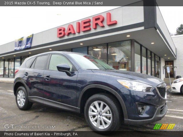 2015 Mazda CX-5 Touring in Deep Crystal Blue Mica