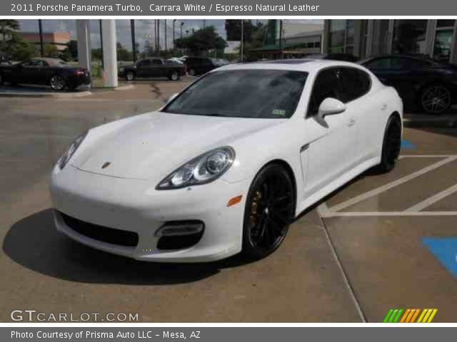 2011 Porsche Panamera Turbo in Carrara White