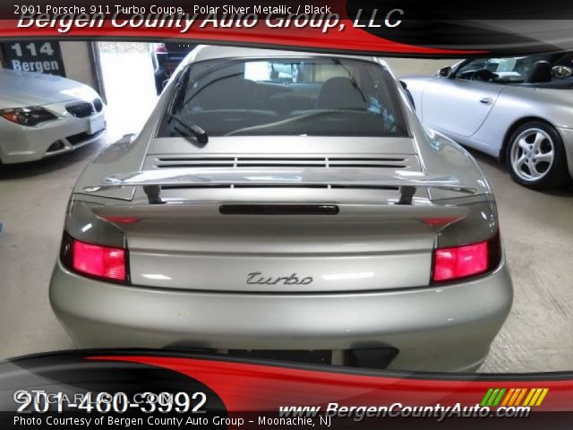 2001 Porsche 911 Turbo Coupe in Polar Silver Metallic