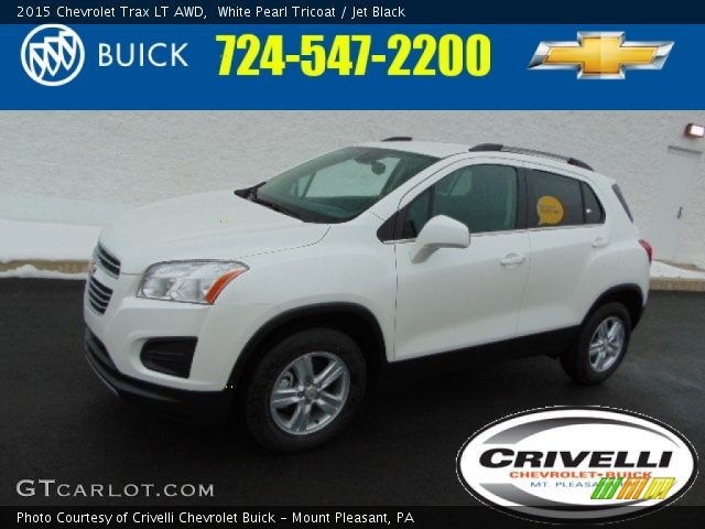 2015 Chevrolet Trax LT AWD in White Pearl Tricoat