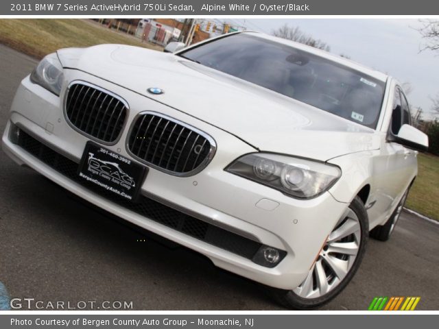 2011 BMW 7 Series ActiveHybrid 750Li Sedan in Alpine White
