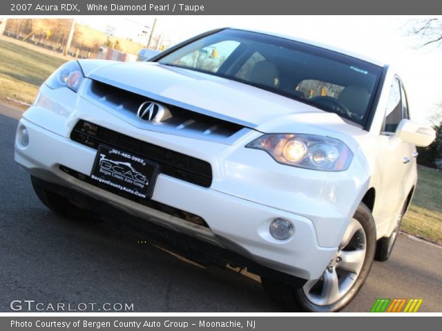 2007 Acura RDX  in White Diamond Pearl