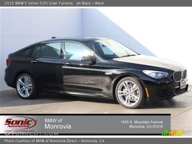 2015 BMW 5 Series 535i Gran Turismo in Jet Black