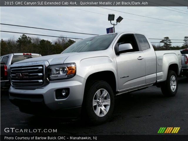 2015 GMC Canyon SLE Extended Cab 4x4 in Quicksilver Metallic