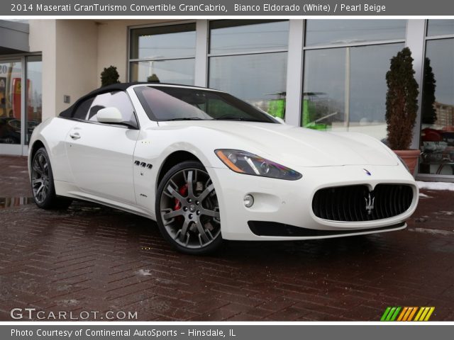 2014 Maserati GranTurismo Convertible GranCabrio in Bianco Eldorado (White)