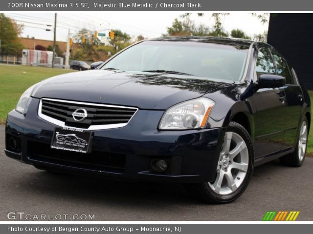 2008 Nissan Maxima 3.5 SE in Majestic Blue Metallic