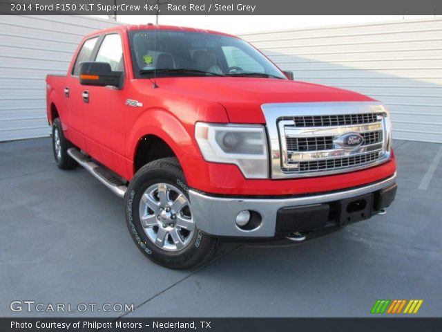 2014 Ford F150 XLT SuperCrew 4x4 in Race Red