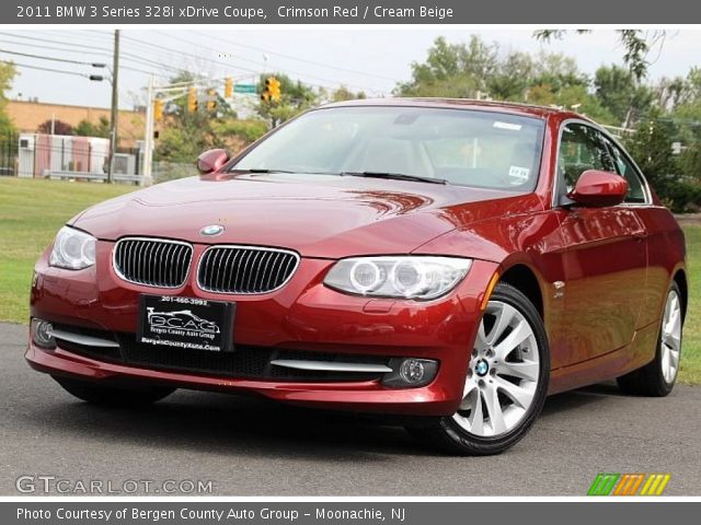 2011 BMW 3 Series 328i xDrive Coupe in Crimson Red